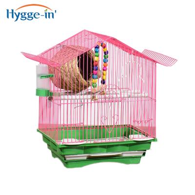 China Viable Rectangle Flight Parakeet Stackable Breeding Bird Cage For Sale For Parrots w/Slide Conures Canaries Cockatiels Parakeets Finches for sale