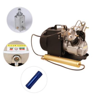 China TUXING Lubricated 300bar 220V 4500psi Mini Air Compressor for PCP Air Gun for sale