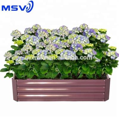 China Modern Metal Raised Garden Bed Better Than Cedar Garden Raised Bed for sale