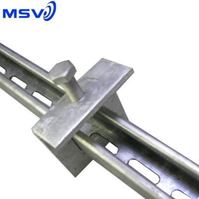 China Construction or Bracket Strut Channel 1.25 Inch Strut Channel 1/2 Strut Channel for sale