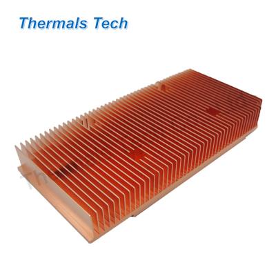 China Heat Sink Custom good quality copper heat sink for Enterprise Server CPU GPU by CNC processing for sale