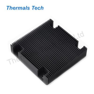 China Heat Sink Customized aluminum density fin radiator heat sink for embedded computer CPU for sale