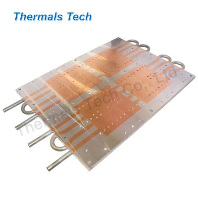 China IGBT Water cold plate for high power 1500W IGBT module with water cooling heat sink for sale