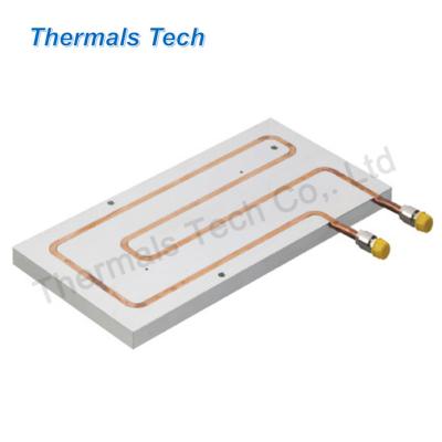 China Computer 1300W Hi-Contact liquid cold plate with quality copper tube water cooling for computer for sale