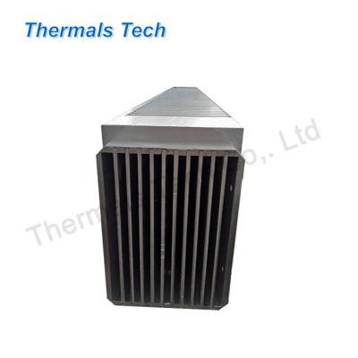 China Heat Sink Pure copper base and aluminum fin combined bonding heat sink for LED lighting system for sale