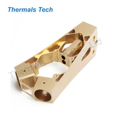 China Mechanical part High Precision CNC milling machining aluminum parts with color anodized for sale