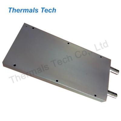 China Heater Parts Custom liquid cold plate with two water channel for Vehicle controller for sale