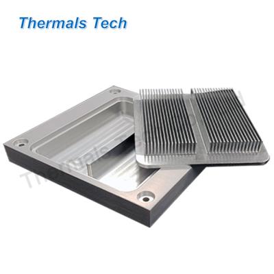 China Heater Parts Custom design liquid cold plate with inner complex water channel by Friction stir welding for sale