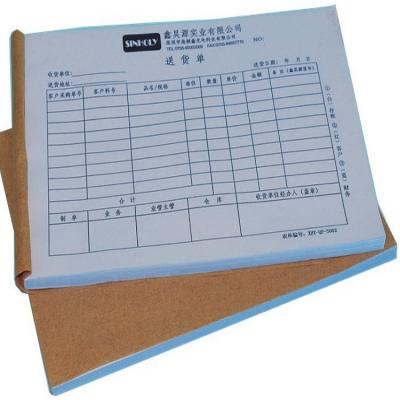 China Recycled Hot Selling Materials High Cost Effective Can Be Custom Carbonless Receipt Book Invoice for sale