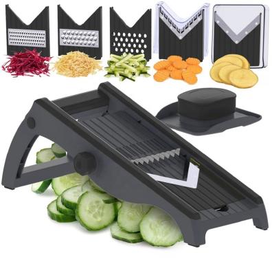 China Fullstar Mandoline Viable Foldable Adjustable Slicer for Kitchen - 7-in-1 Veggie Slicer for sale