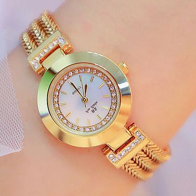 China Hot Selling Waterproof Women Watch Rhinestone Steel Wristwatch Lady Dress Watch Stainless Female Cover Watch for sale