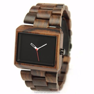 China REDEAR wood day/date men adjust quartz business wristwatches famous brand relojes male watches relogio masculino for sale