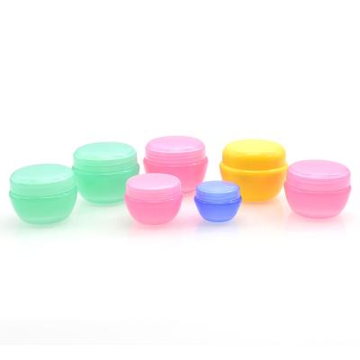 China Safety 5ml 10ml 20ml 30ml PP Plastic Cosmetic Jar For Cream Cosmetic Packaging In Stock for sale