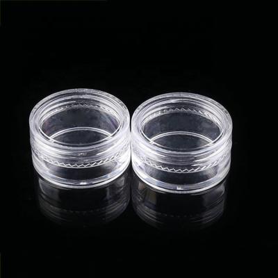 China Lowest price empty cosmetic jar 5g 10g 15g 20g PP plastic jar candy jar for sale