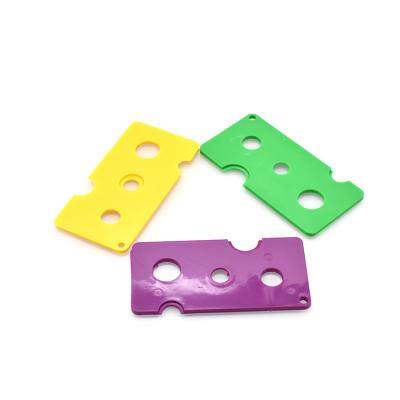 China Safety hot sale plastic bottle opener for roller bottle plastic bottle key in stock for sale