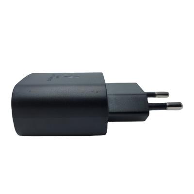 China PD25W For Samsung A80 OEM EU Plug PD25W 9v Wholesale Fast Charging Mobile Phone Wall Smart Charger For Samsung A80 for sale