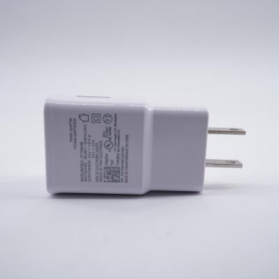 China QC15W For Samsung S7 G9300 15W USB 9V USA Plug Adapter Wall Mobile Phone Fast Charger for sale