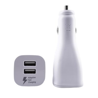 China Mobile Phone USB 30W QC3.0+ Dual Port Cell Car Phone Fast Charging Charger for sale