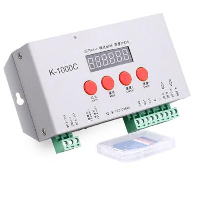 China Digital Led WS2812 WS2811 RGB LED Strip K-1000C Programmable Controller Max SPI Strip SD Card 1536 Points for sale