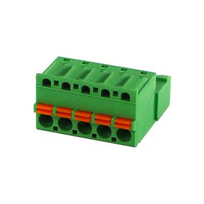 China High quality copper alloy 5.08mm pitch 250V 12A pcbTerminal block for sale