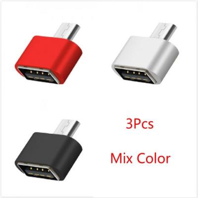 China Free Shipping MP3/MP4 Player Mini OTG Cable USB OTG Adapter TF USB To USB Converter For Android Tablet PC for sale