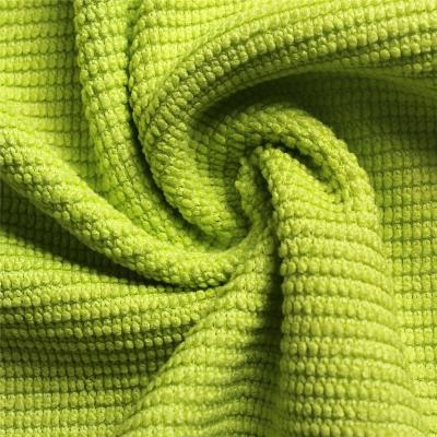 China Sustainable Householding Polyester Microfiber Pearl Cloth Microfiber Cloths Towels Cleaning Car Vehicle for sale