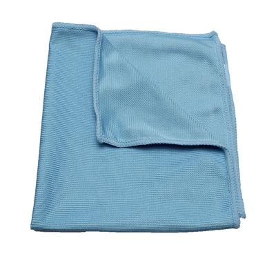 China Sustainable Tablets Screen Microfiber Fabrics Cheap E-Cloth Glass And Polishing Cloth, Blue for sale