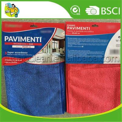 China Sustainable Quick Dry Microfiber Car Cleaning Towel Warp Knitted Glass Cloth With Great Service for sale