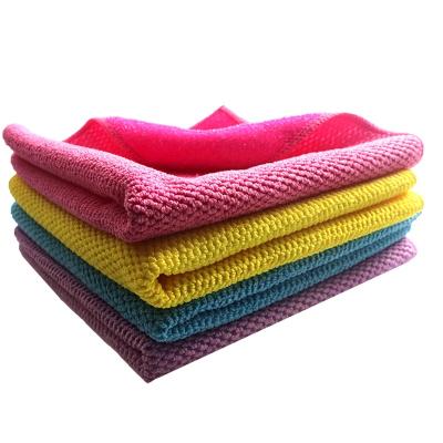 China Sustainable China Supplier Wholesale Scrub Cleaning Cloth Kitchen Towel Dish Cloth for sale