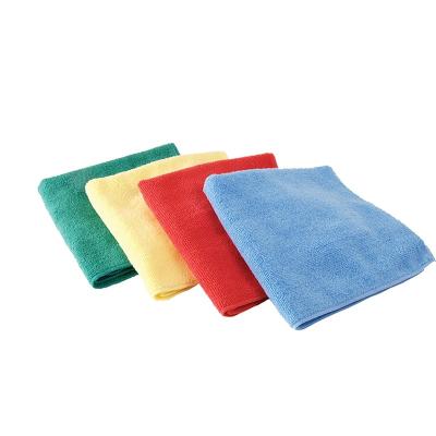 China Best Stocked Household Kitchen Cleaning Towel Super-absorbent Selling Colorful Microfiber Cleaning Cloth for sale