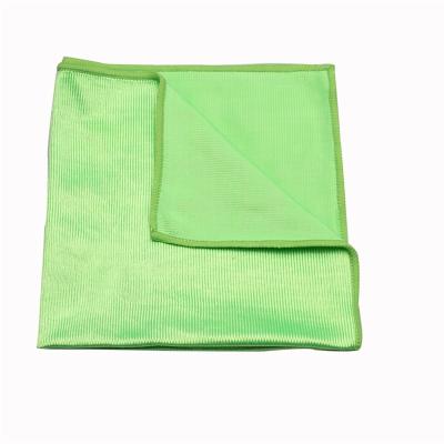 China Sustainable Microfiber Cleaning Cloth Ideal For Smear Free Windows Glass And Stainless Steel Cleaning Cloths for sale