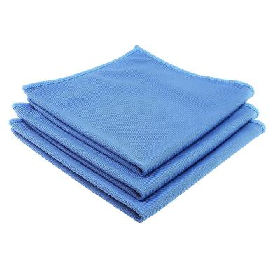 China Sustainable Microfiber Cloth For Cleaning Glass Cloth 40x40 Microfiber Cleaning Towel for sale