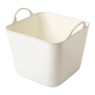 China Minimalist Factory Directly Offer Basket Waterproof PE Dirty Laundry Basket for sale