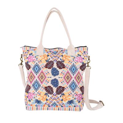 China FASHION wholesale factory tote hot selling geometric ladies fashion shopping handbag for sale