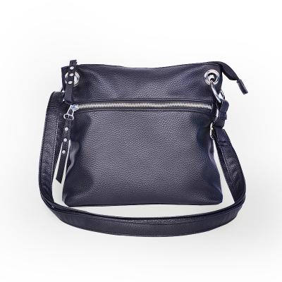 China 2021 Wholesale Handbag Women's PU Leather Body Bags Ladies Daily Used Black Cross Shoulder Bags for sale