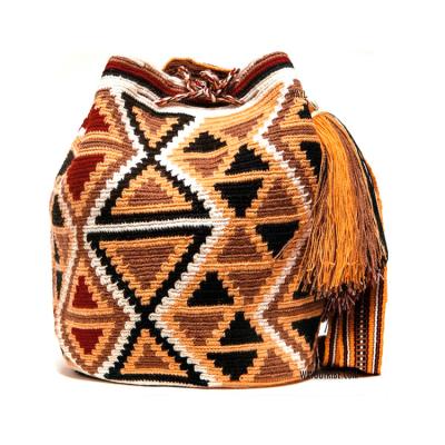 China COTTON Fashion Design Boho Women Colombian Wayuu Mochila Shoulder Bags for sale