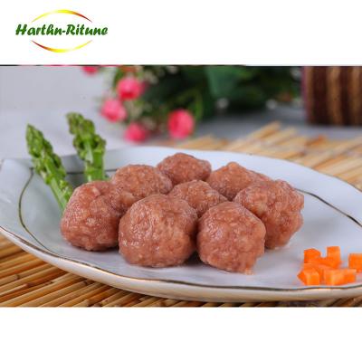 China Hot pot low sugar frozen meatball wholesales beef oden meatball food supplier for sale