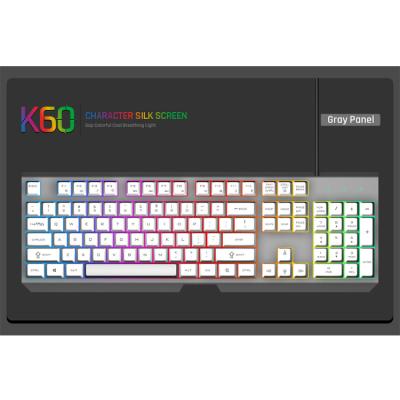 China Hot Selling GK60 Metal All in One Computer Touch Screen with Virtual Portable Mechanical Keyboard Laser Keyboard for Tablets and Phones for sale