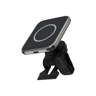 China C03 Multifunctional Wireless Charger Car Mount Air Vent Phone Fast Charging Holder For Iphone pro Max Magnet Car Holder 15w Magnetic Car for sale