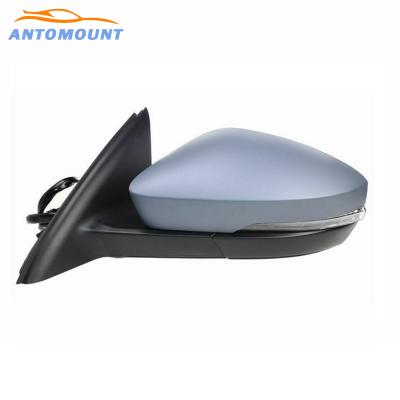 China Hot Selling Body Accessories Car Side Mirror E-MARK Mirror Waterproof 6/9/13 Lines Car Side Mirror For Skoda Octavia A7 2014 for sale