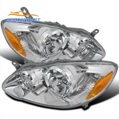 China Uda High Quality Car Headlights Head Lamp Cover Headlamp Glass Lens Cover For TOYOTA COROLLA 2003 USA for sale