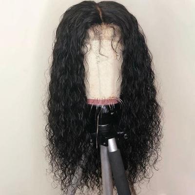 China India Human Hair HD Wigs Water Wave Factory Full Lace 100% Virgin Lace Front Wigs Wholesale Cuticle Aligned Remy Hair Wigs For Women for sale