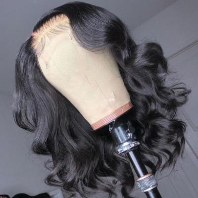 China 100% Virgin Water Wave Baoli Hair Invisible Hairline India Hair Lace Wigs With Baby Hair 10A Lace Front Wigs for sale