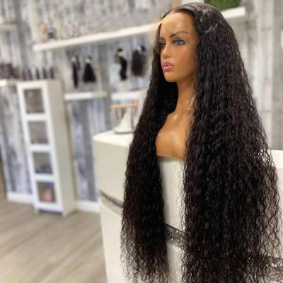 China Wholesale Glueless Human Water Wave Full Hd Closure Wigs 100% Color Women Wig Lace Front Wig Water Waves Natural Hair for sale