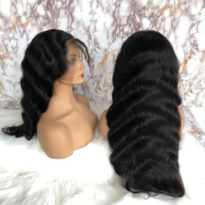 China Natural Brazilian Body Wave Wave 100% Virgin Human Hair Lace Front Wigs Curly Lace Front Wigs For Black Women Hair Wigs for sale