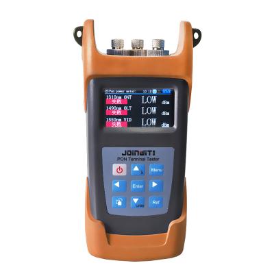 China FTTH FTTB FTTX JW3213 PON Network CATV ftth Test Tool Fiber Optic Cable Handheld Power Meter for sale