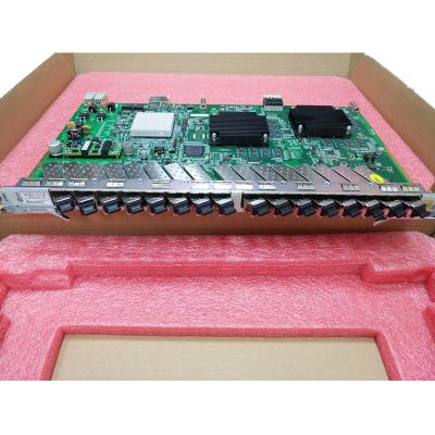 China 16-port GPON OLT interface board with C++ SFP module ZTE GTGH with C300 C320 OLT GTGH for sale