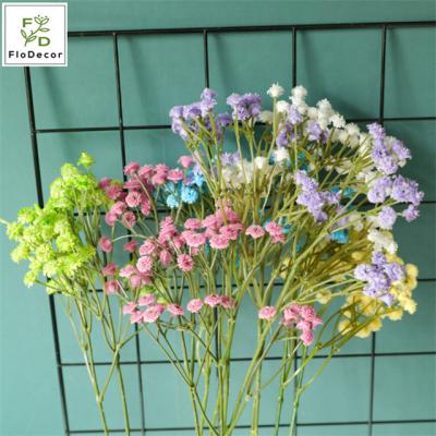 China Hot Sale Artificial Baby's Breath Flowers Real Latex Colorful Plastic Touch Flower Party Wedding Hotel Home Decoration Party Wedding Home Decor for sale