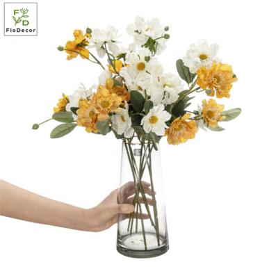 China High Quality Artificial Silk Daisy Flower Chervil Party Wedding Spray For Wedding Party Decoration Table Home Instagram Centerpiece Loves for sale