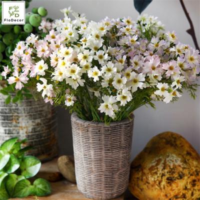 China Artificial Daisy Chrysanthemum Flower Wedding Decoration Cosmos Bipinnatus Galsang Flower Silk Cloth Party Wedding Wholesale for sale